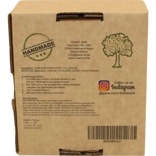 Meersalzseife