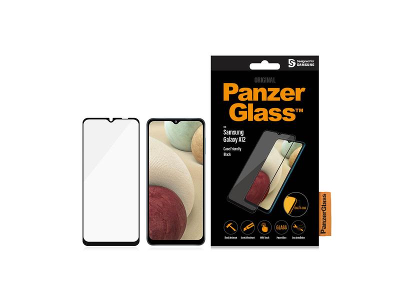 Panzerglass Displayschutz Case Friendly Galaxy A12 Display-Schutzfolie für das Samsung Galaxy A12