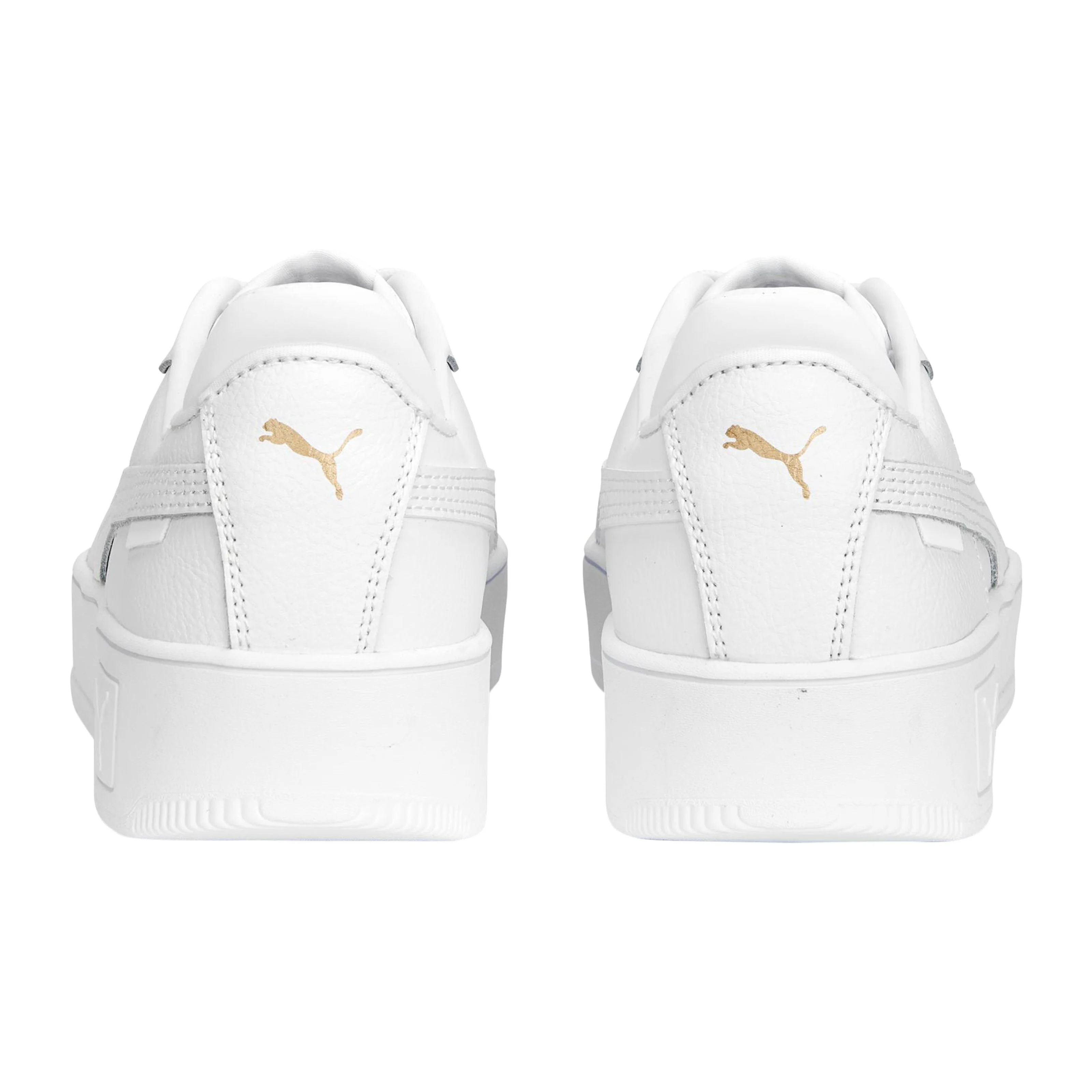 Basket plate cuir carina street | Blanc