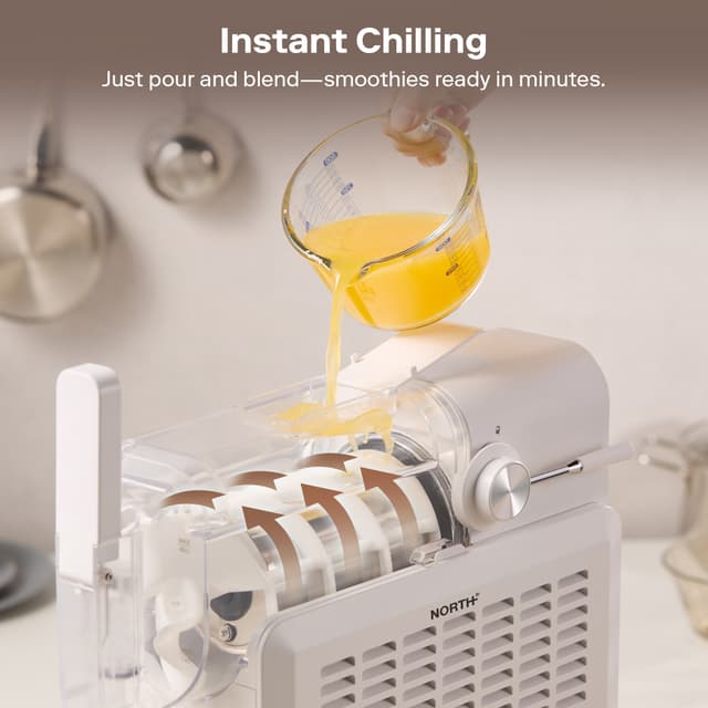 North slush ice maskine 205102 (hvid)