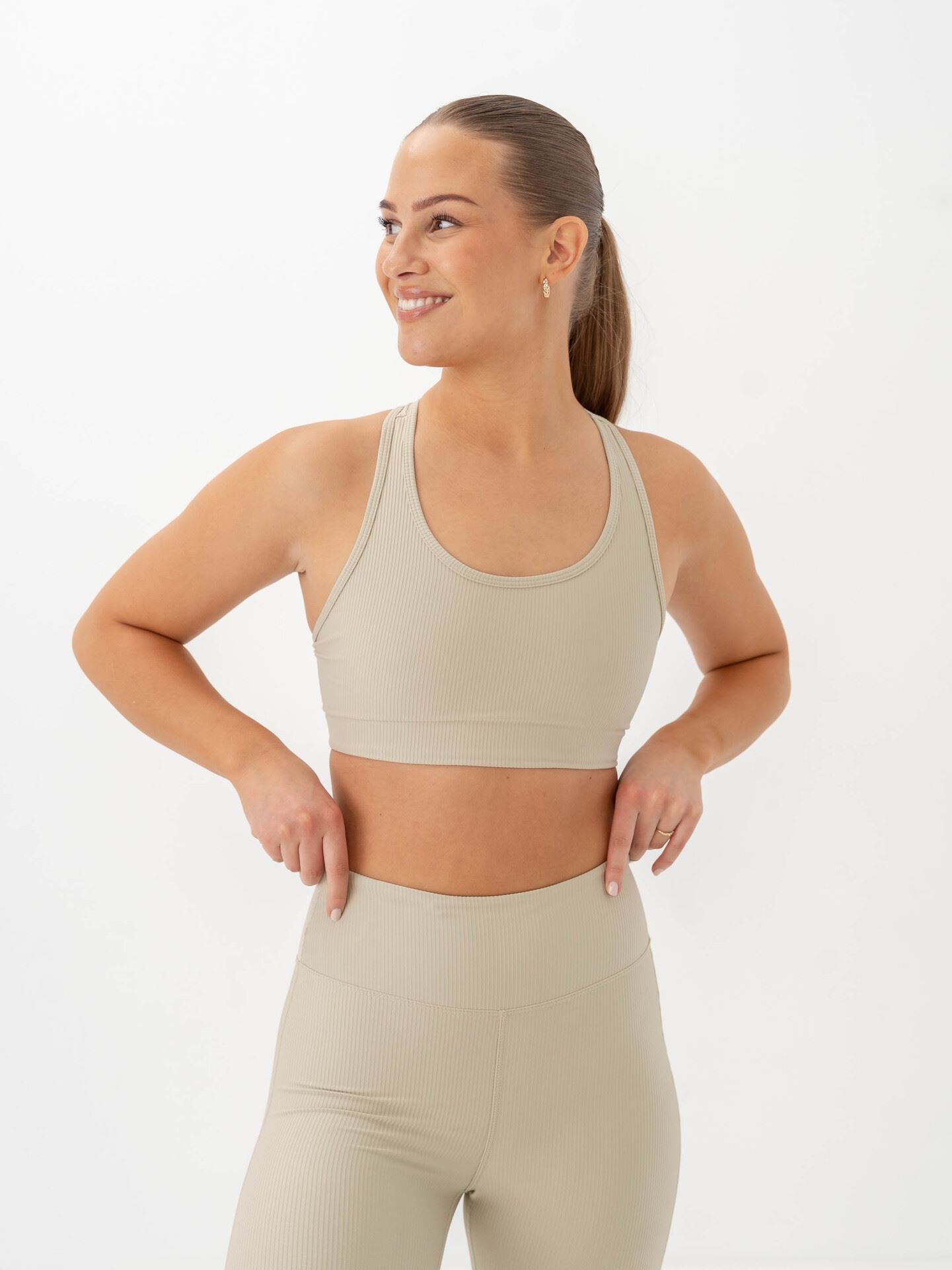 Ribbed R Sportsbra