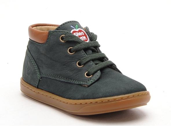 Shoo pom boots bottine bebe bouba zip desert vert