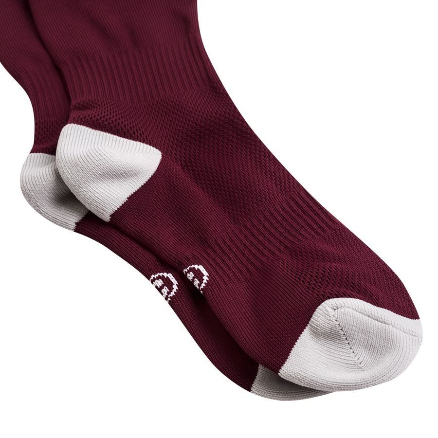 adidas Chaussettes de Football Milano 23 - Bordeaux/Blanc