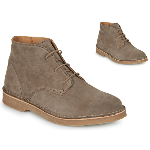 Selected - SLHRIGA NEW SUEDE DESERT BOOT - Marron