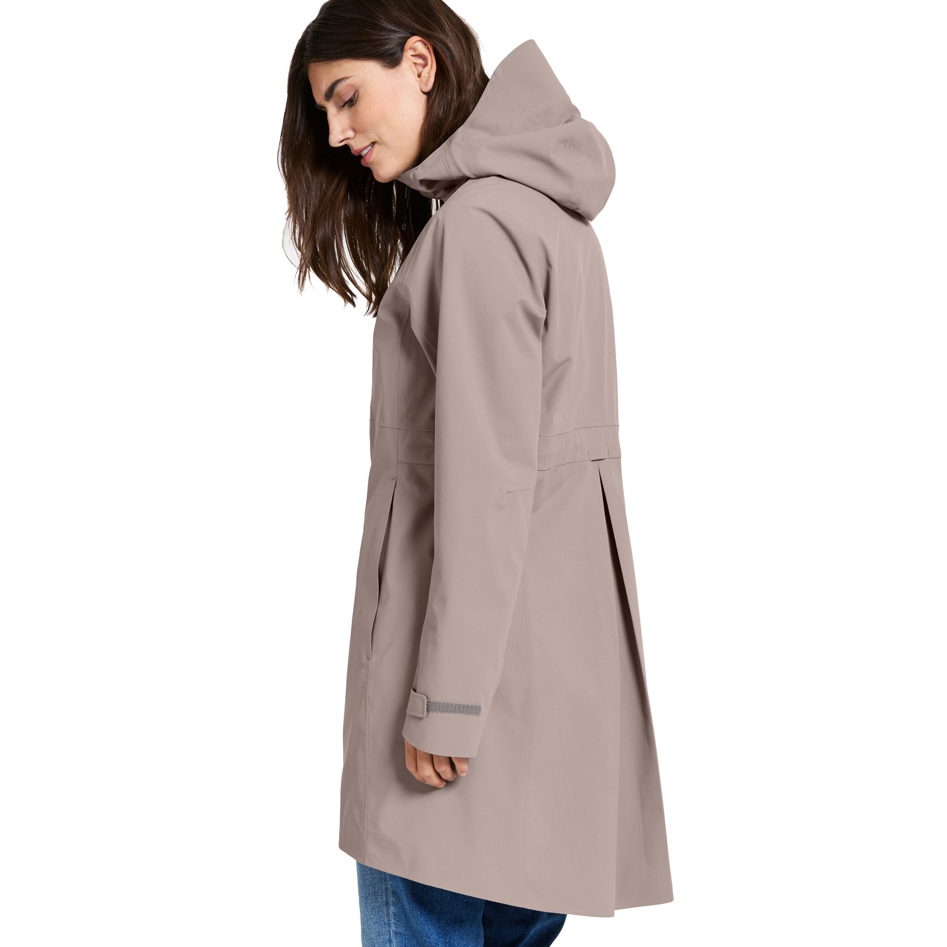 Didriksons Bea Parka Damen ash brown