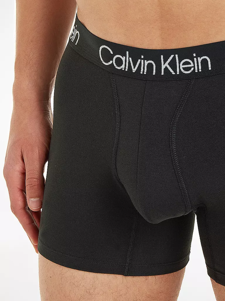 CALVIN KLEIN Shorts 3er Pkg. black schwarz