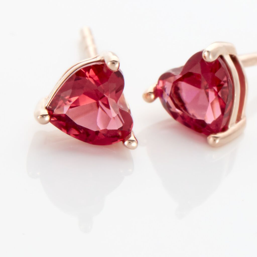 Boucles D'oreilles Kelvyn Argent Rose Oxyde