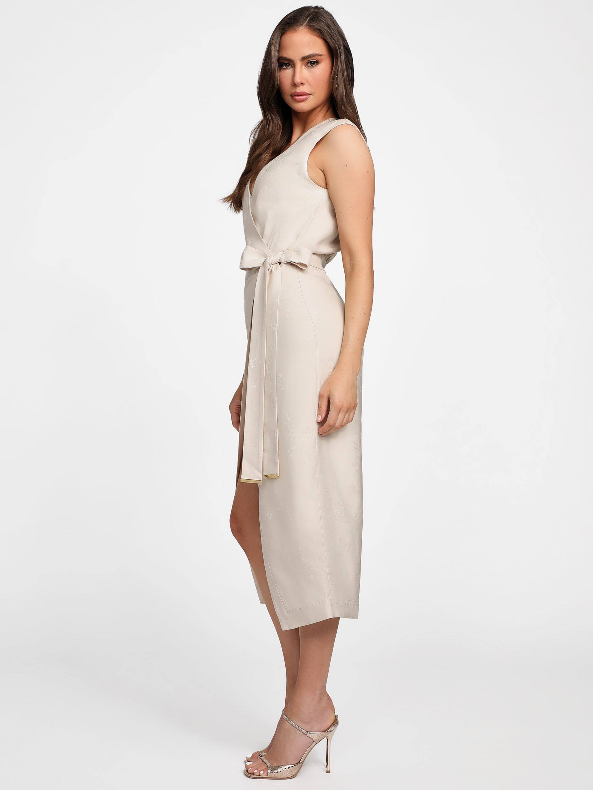 Vestido envelope floral Whitney