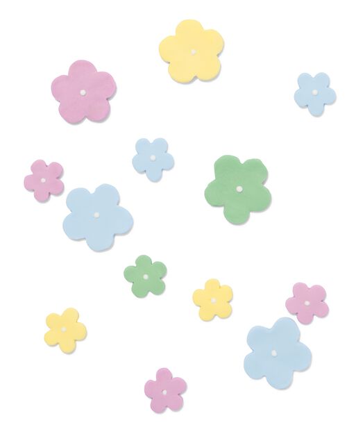 kit de décoration comestible - fleurs