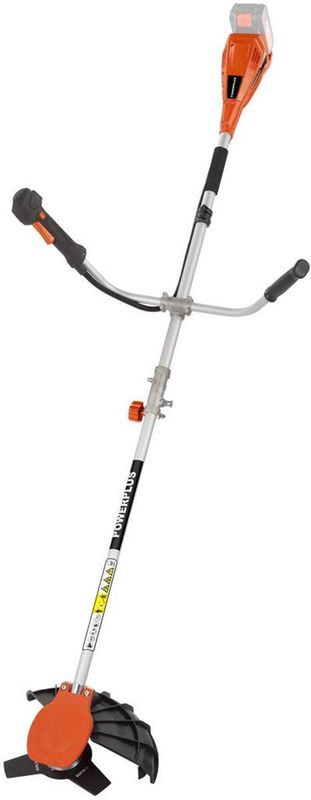 Powerplus - Dual Power - Accu-bosmaaier - 40 V - 2 in 1 maaier en grastrimmer zonder accu en lader