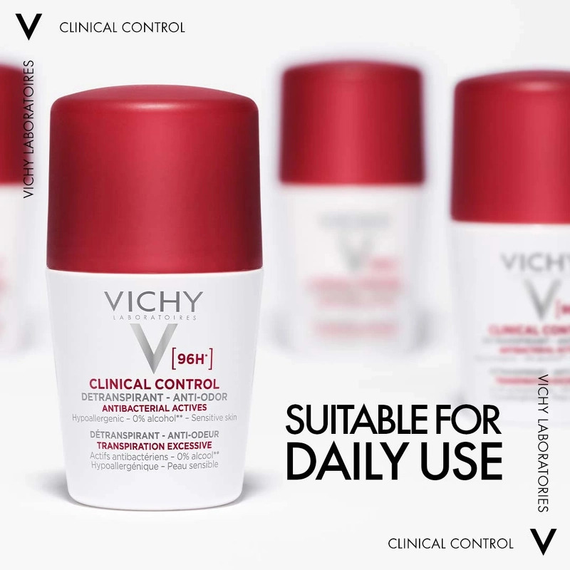 Vichy Clinical Control 96H Roll-On Deodorant 50 ml