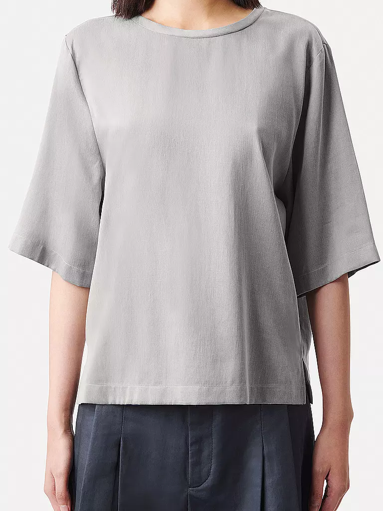 DRYKORN Blusenshirt DIEDRA hellgrau