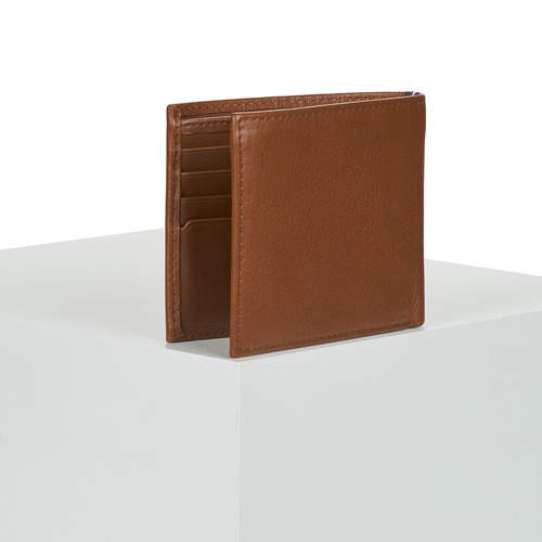 Tommy Hilfiger - TH PREM LEATHER CC & COIN - Camel