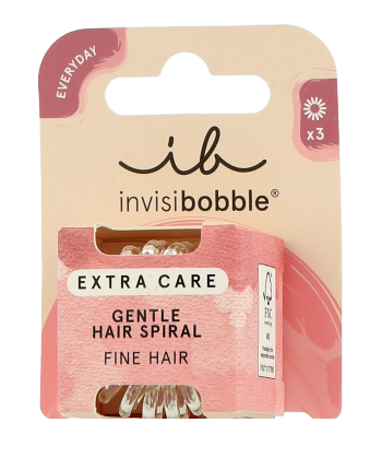 Invisibobble Extra Care Crystal Clear 3-Stück