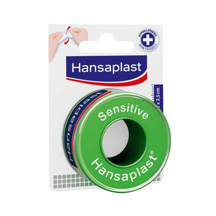 Hansaplast Fixierpflaster sensitive 5mx2,5cm, 1 St