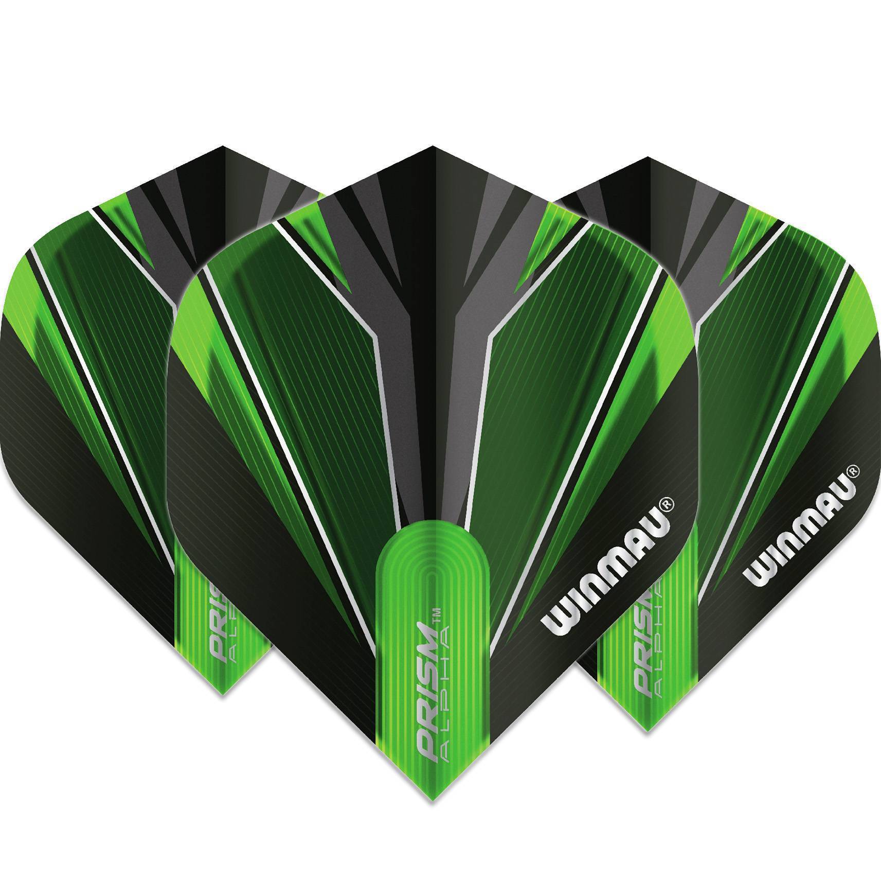 Winmau - Prism Alpha Black Flight - Standard