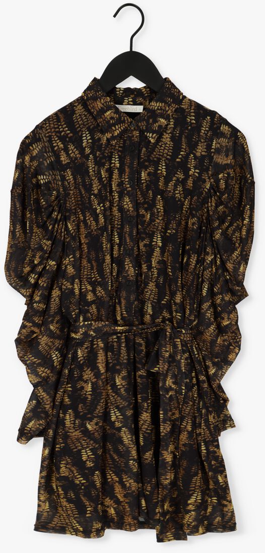 FREEBIRD gele freebird mini jurk shiloh dress