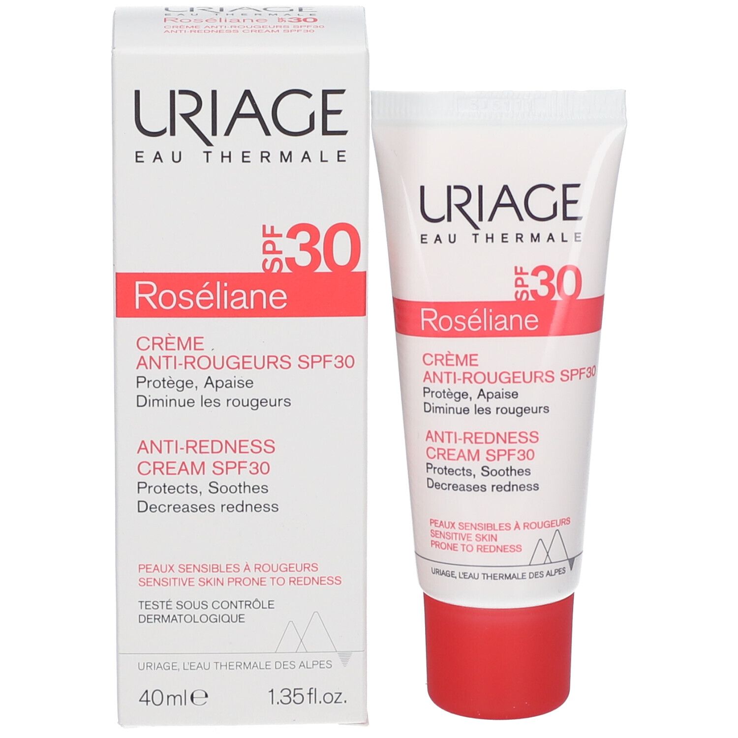 URIAGE Roseliane Creme gegen Rötungen SPF 30