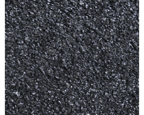 Aquariumzand, glanzend grind, 2-3 mm, 15 kg, zwart