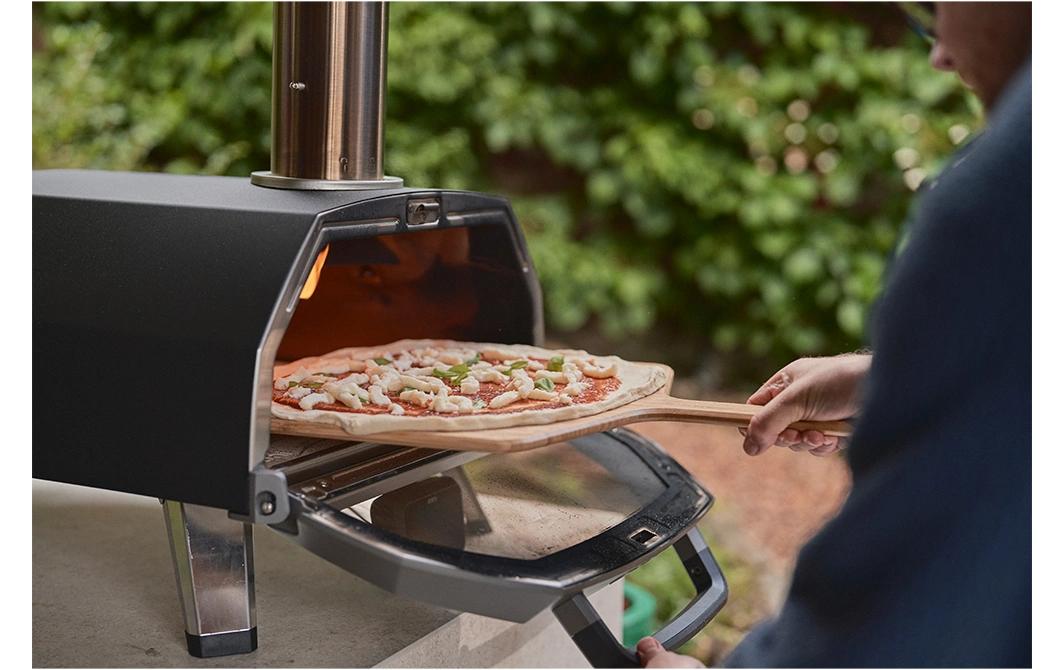 Pizzaofen Karu 2 Pro / schwarz<br>Multi-Brennstoff-Outdoor-Pizzaofen