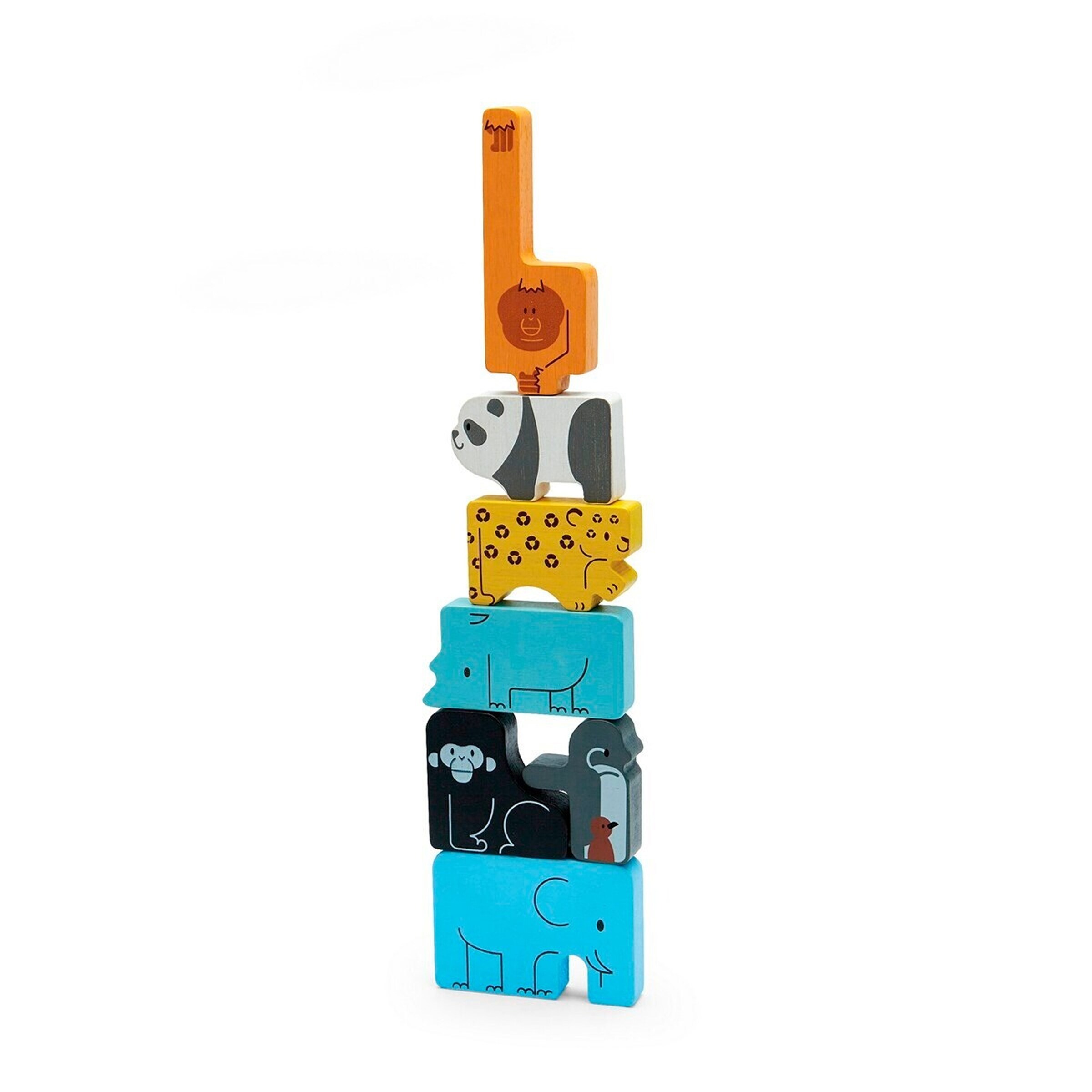 PlanToys Rahmenpuzzle Tiere
