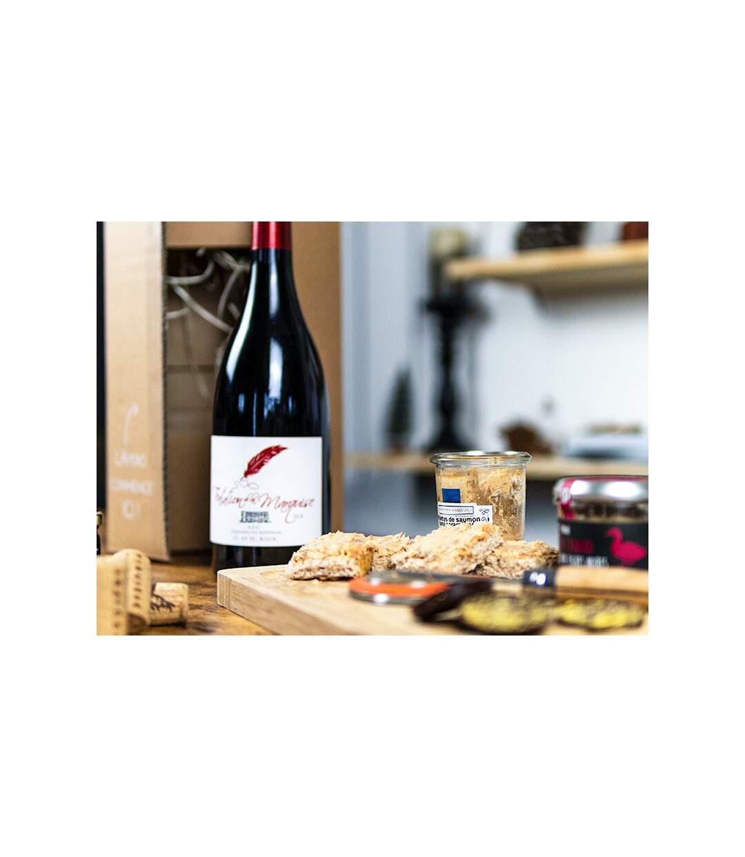 Box surprise terroir et vin français à déguster chez soi - SMARTBOX - Coffret Cadeau Gastronomie