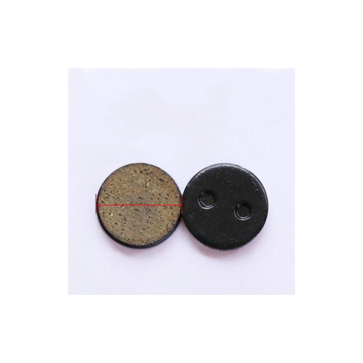 Skivebremseklosser til Xiaomi M365 elektrisk scooter Svart 2 STK