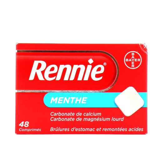 Rennie - Remontées acides et brûlures d'estomac