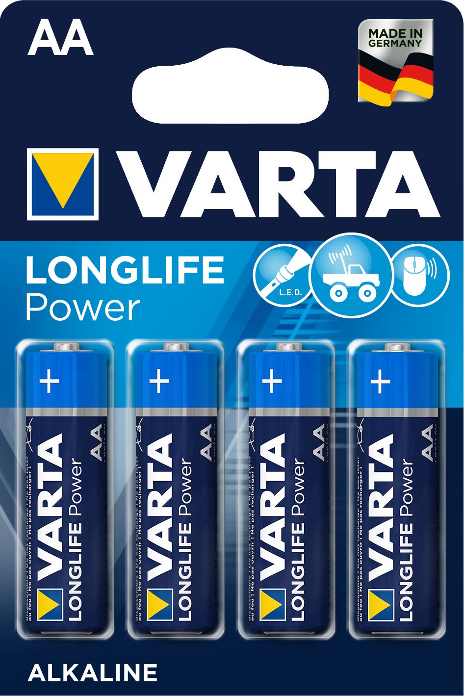 Longlife Power batteri AA/LR06 - BL 4