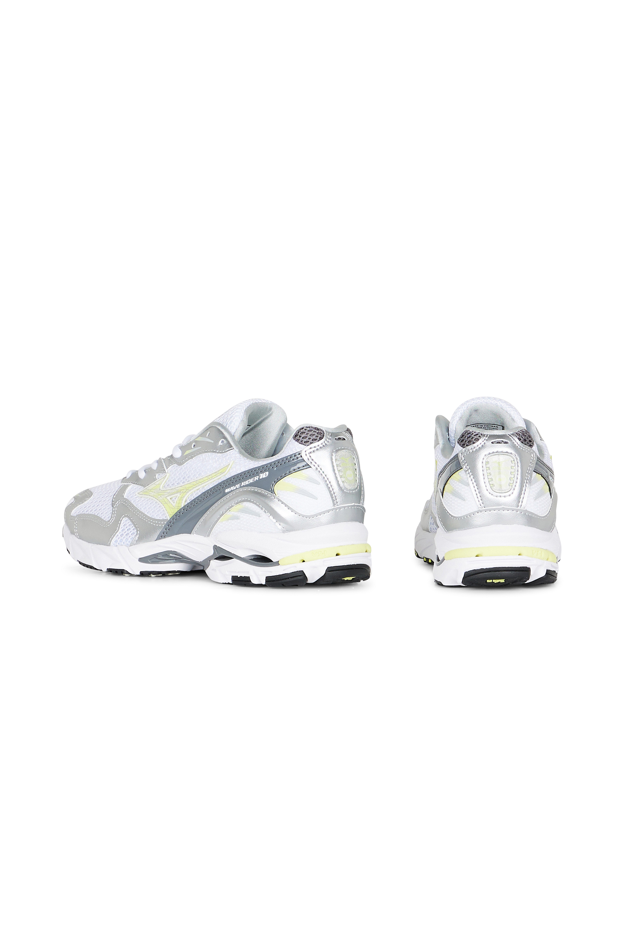 Mizuno Baskets SHOE S.L.WAVE RIDER 10 Blanc
