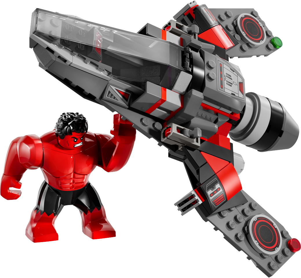 LEGO - Super Heroes - Captain America mod Red Hulk (76292)