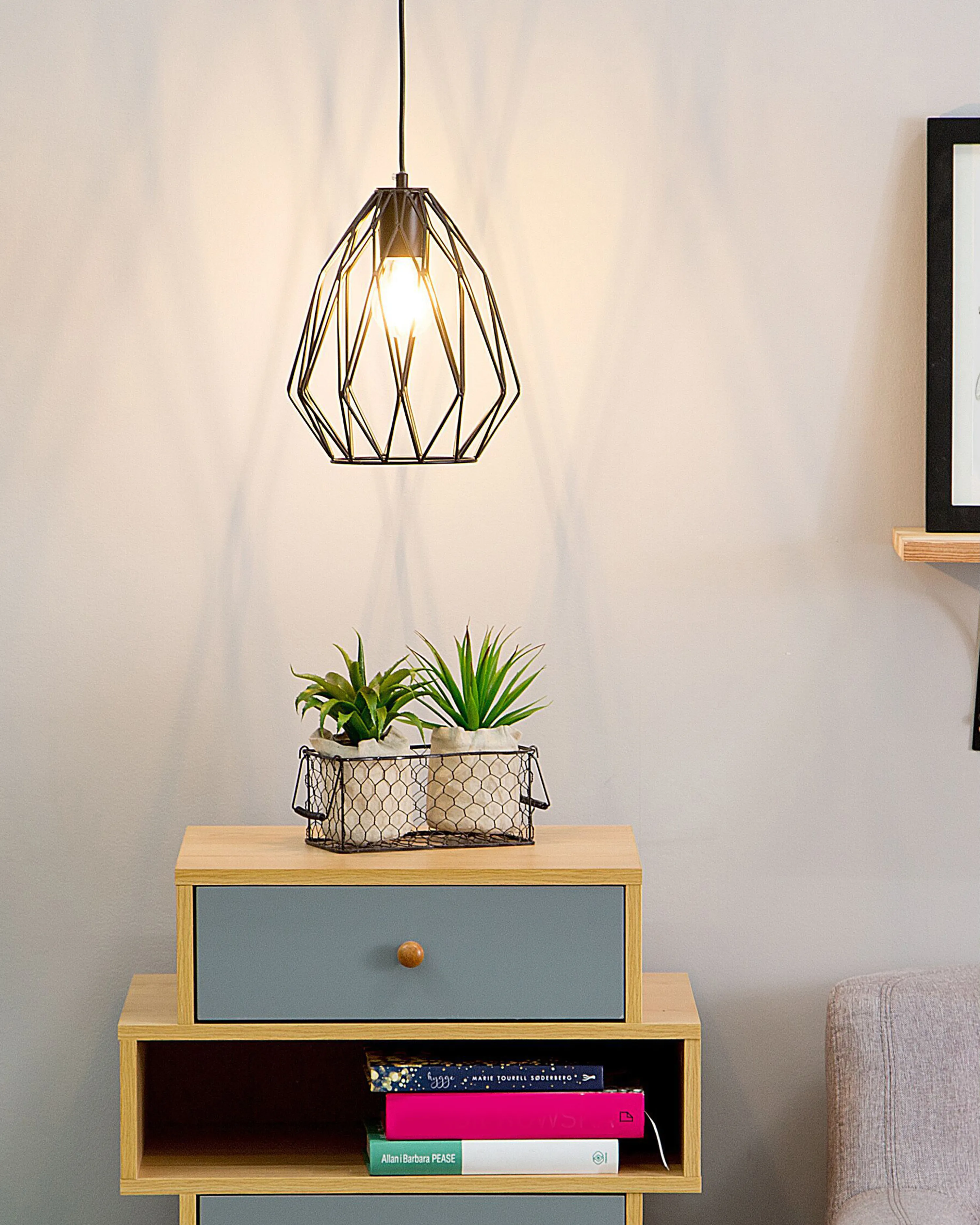 Hanglamp MAGRA Metaal Zwart