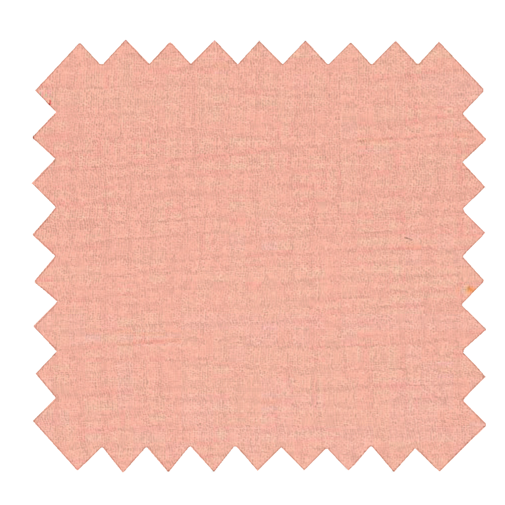 Tissu Coton Au Mètre Gaze Rose