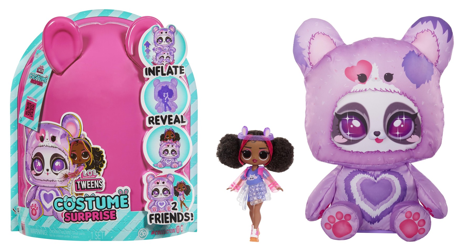 L.O.L. Surprise ! - Tween Inflatable Dukke - Hoops Cutie