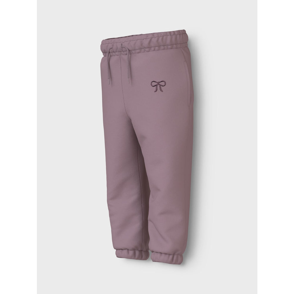 Køb Name It Elderberry Bow Vallene Regular Sweatpants
