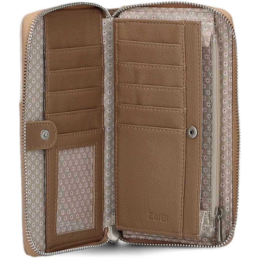 zwei Jana J2 - Geldbörse 12cc 20 cm hazel