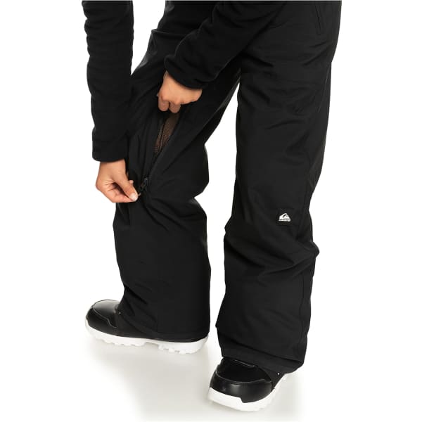 Pantalon de ski QUIKSILVER MASH UP YOUTH TRUE BLACK
