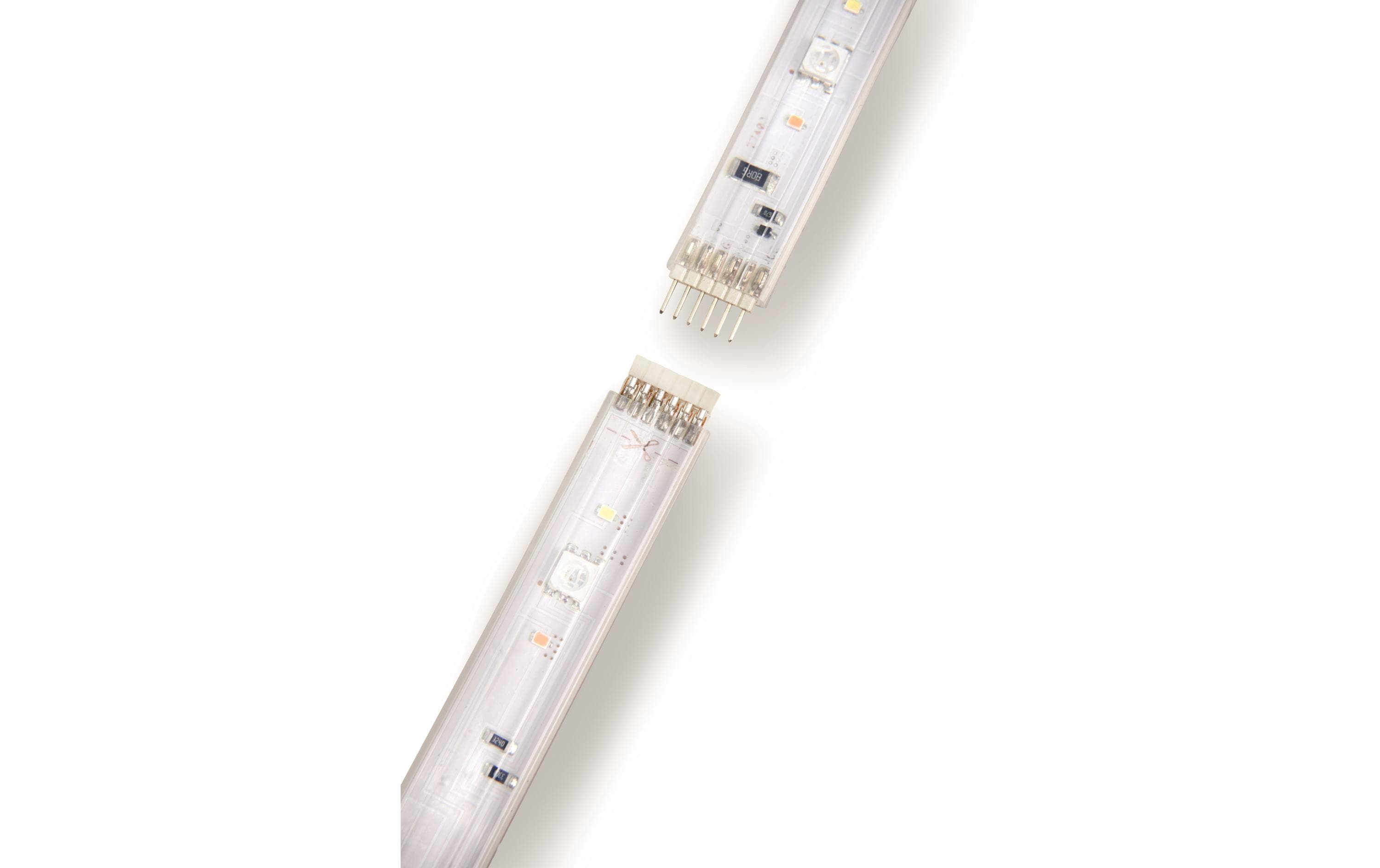 White & Color Ambiance Lightstrip Plus 1m ErweiterungKabellose, mittels Smartphone steuerbare Leuchtstreifen