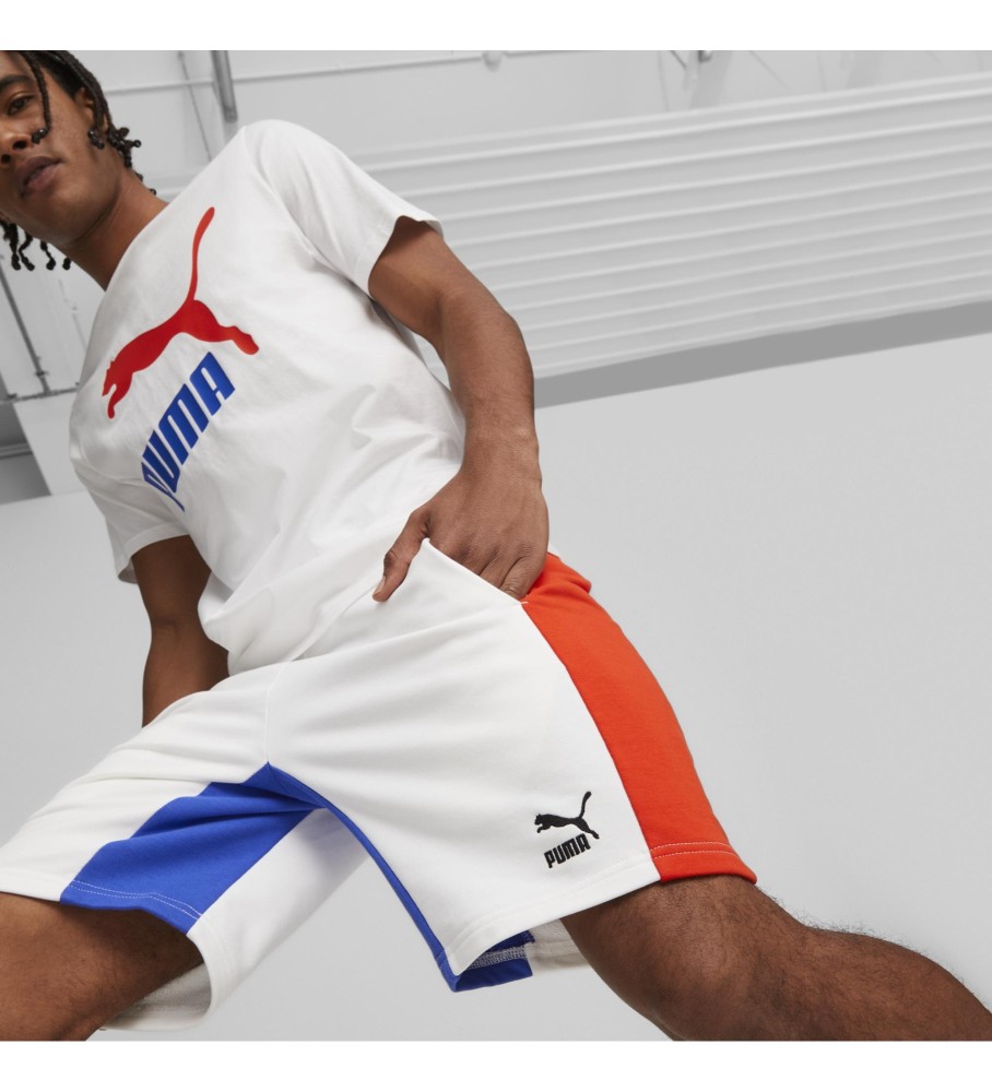 Tênis Puma Short Classic Block 8 branco