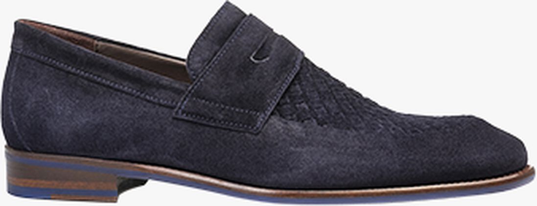 FLORIS VAN BOMMEL donkerblauwe floris van bommel loafers sfm-40032
