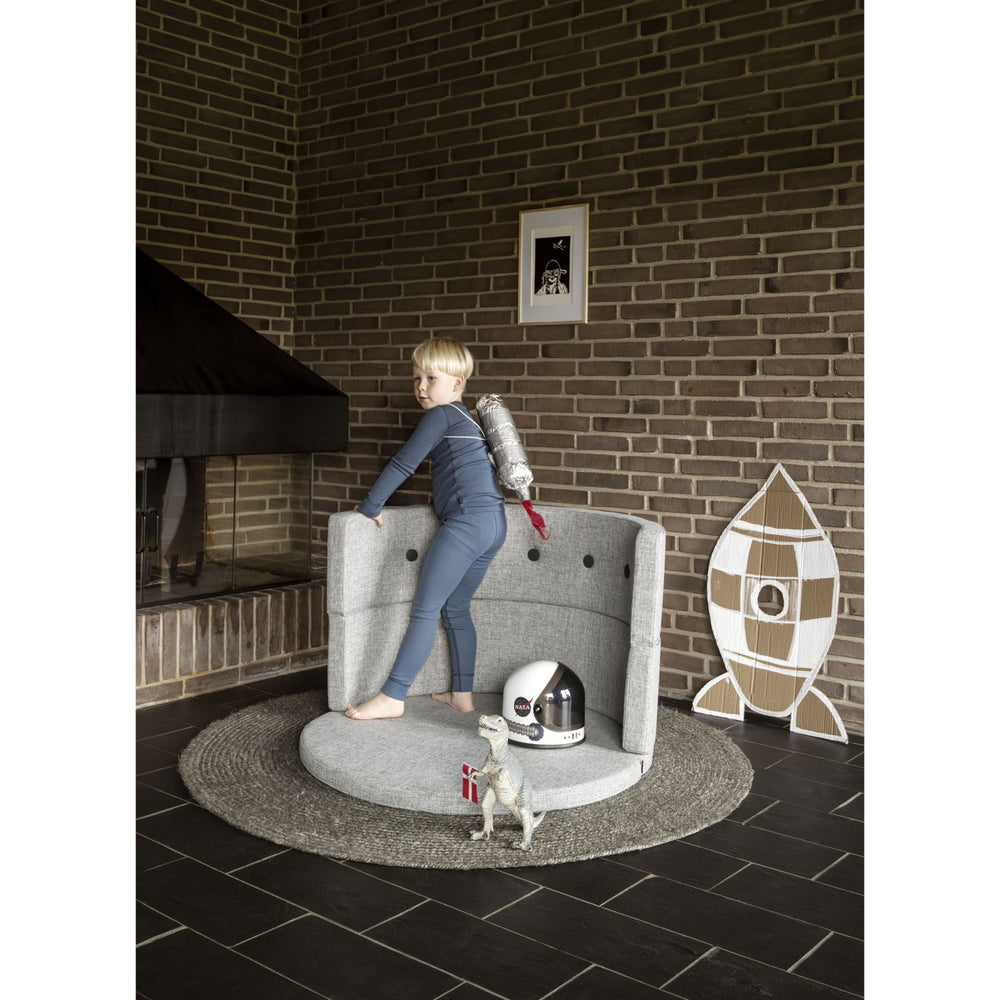 Køb by KlipKlap Multi Grey With Grey Play Fold Circle 👑 Luksusbaby