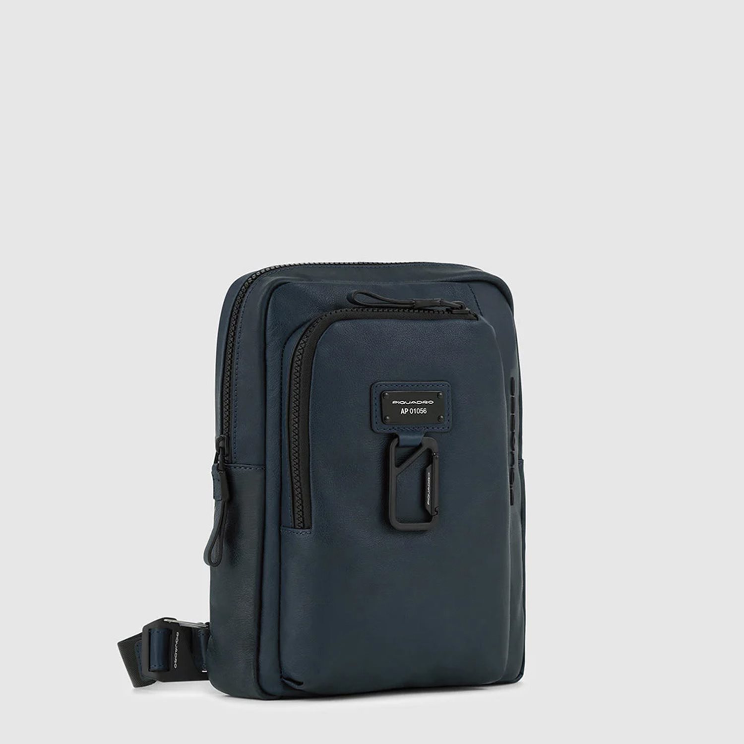 Piquadro Harper iPad Crossbody Bag blue
