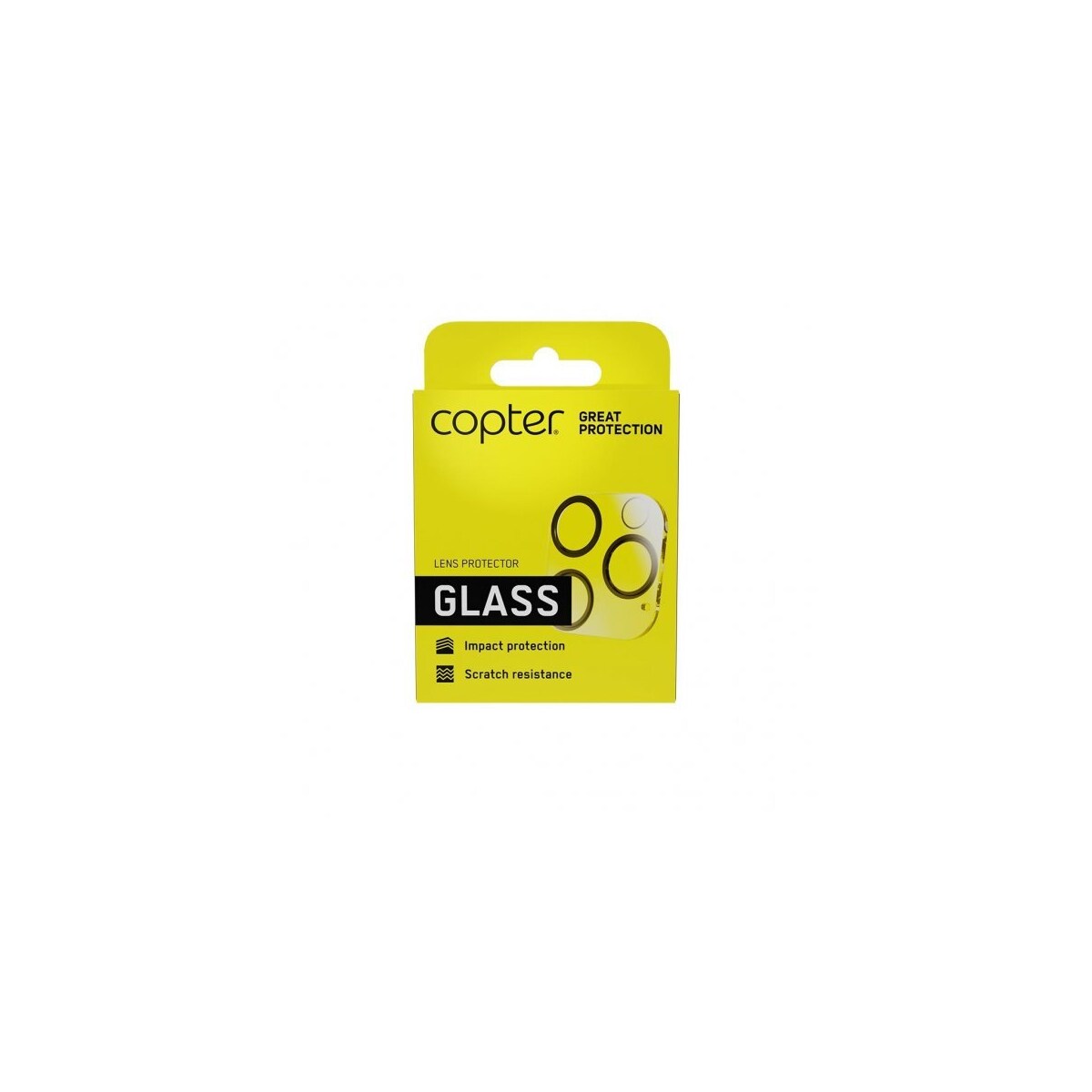 Copter iPhone 12 Linsebeskyttelse Exoglass Lens Protector