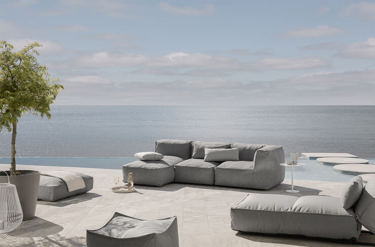 Blomus Pouf -STAY- Stone Stone