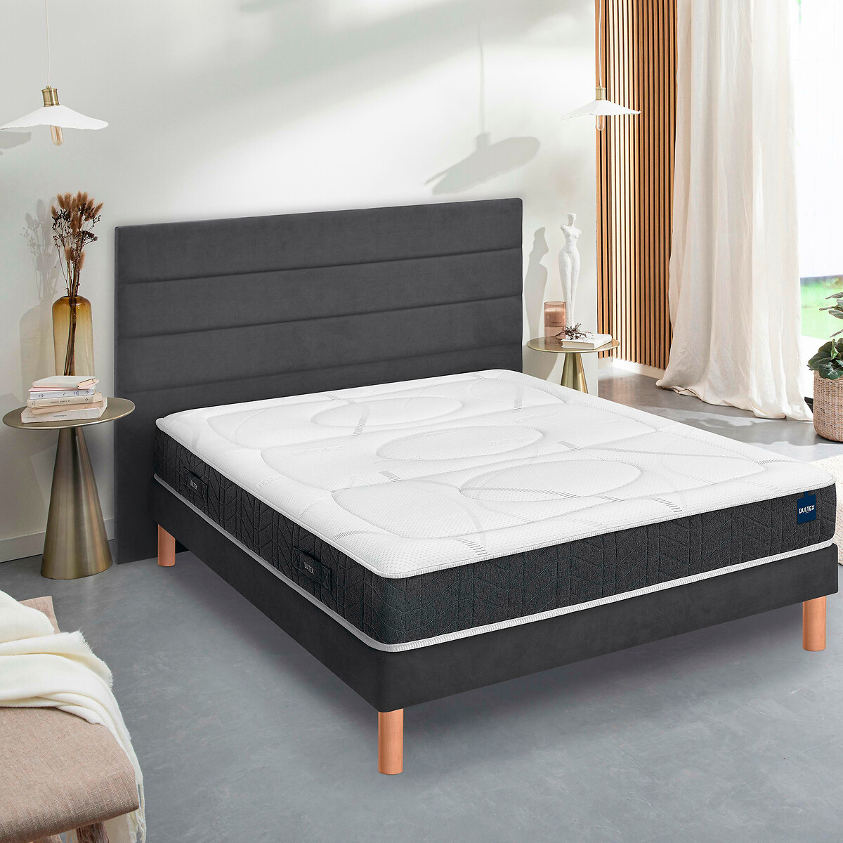 BULTEX<br>Conjunto de colchão de espuma Ensemble HR Smart Repair + base de cama