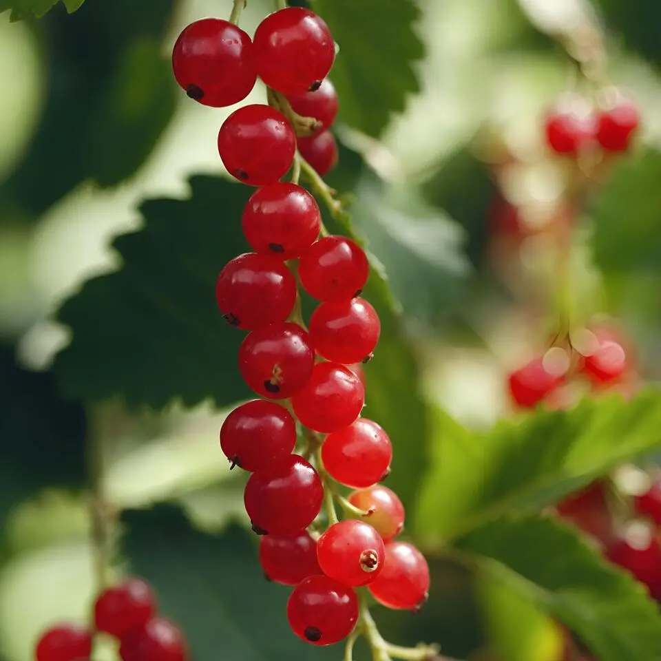 Aalbes - Set van 4 - Ribes rubrum 'Jonkheer van Tets' - Hoogte 50-60cm - ⌀15cm