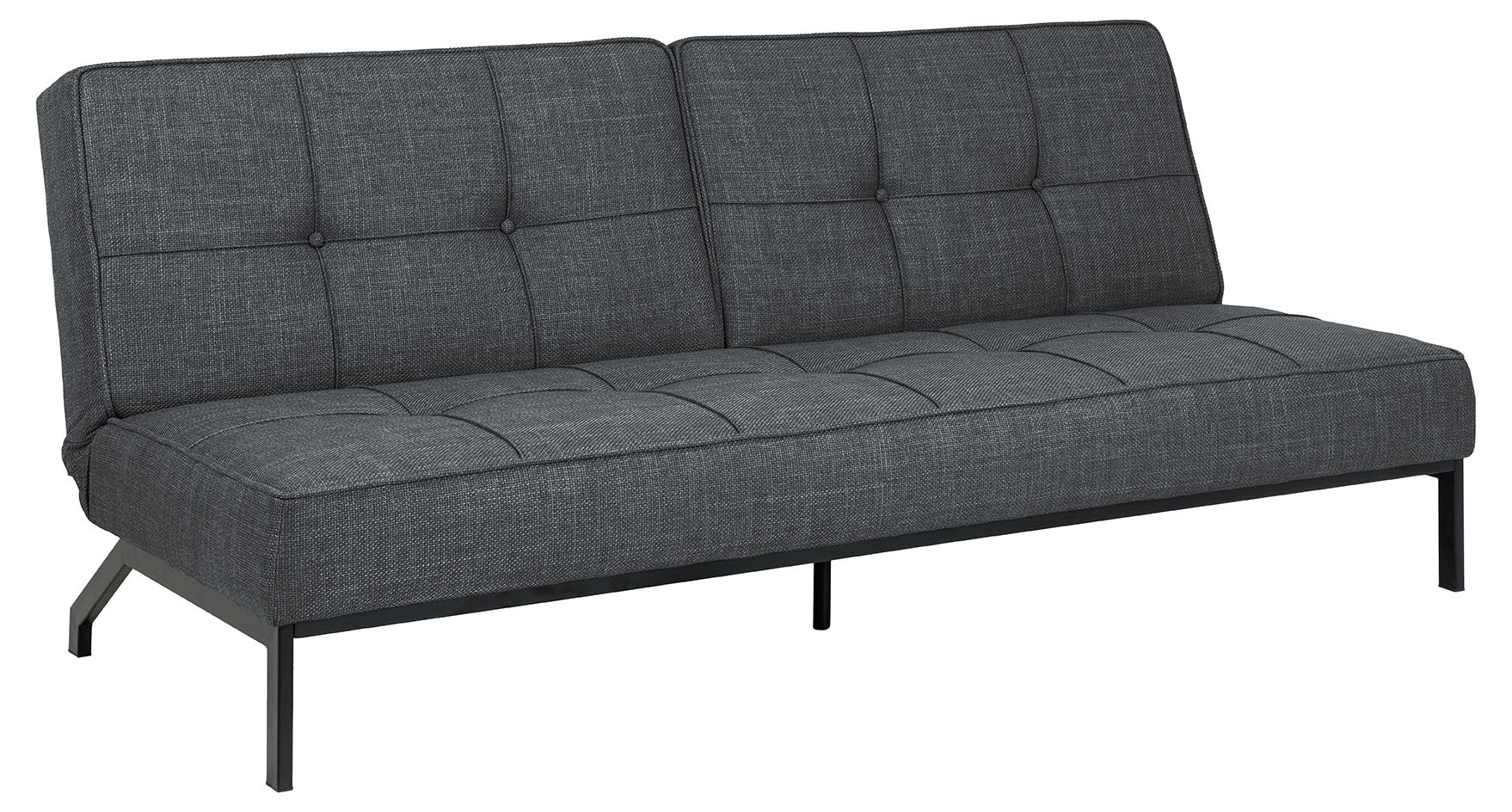Tava Slaapbank - 198 x 95cm - Donker Grijs