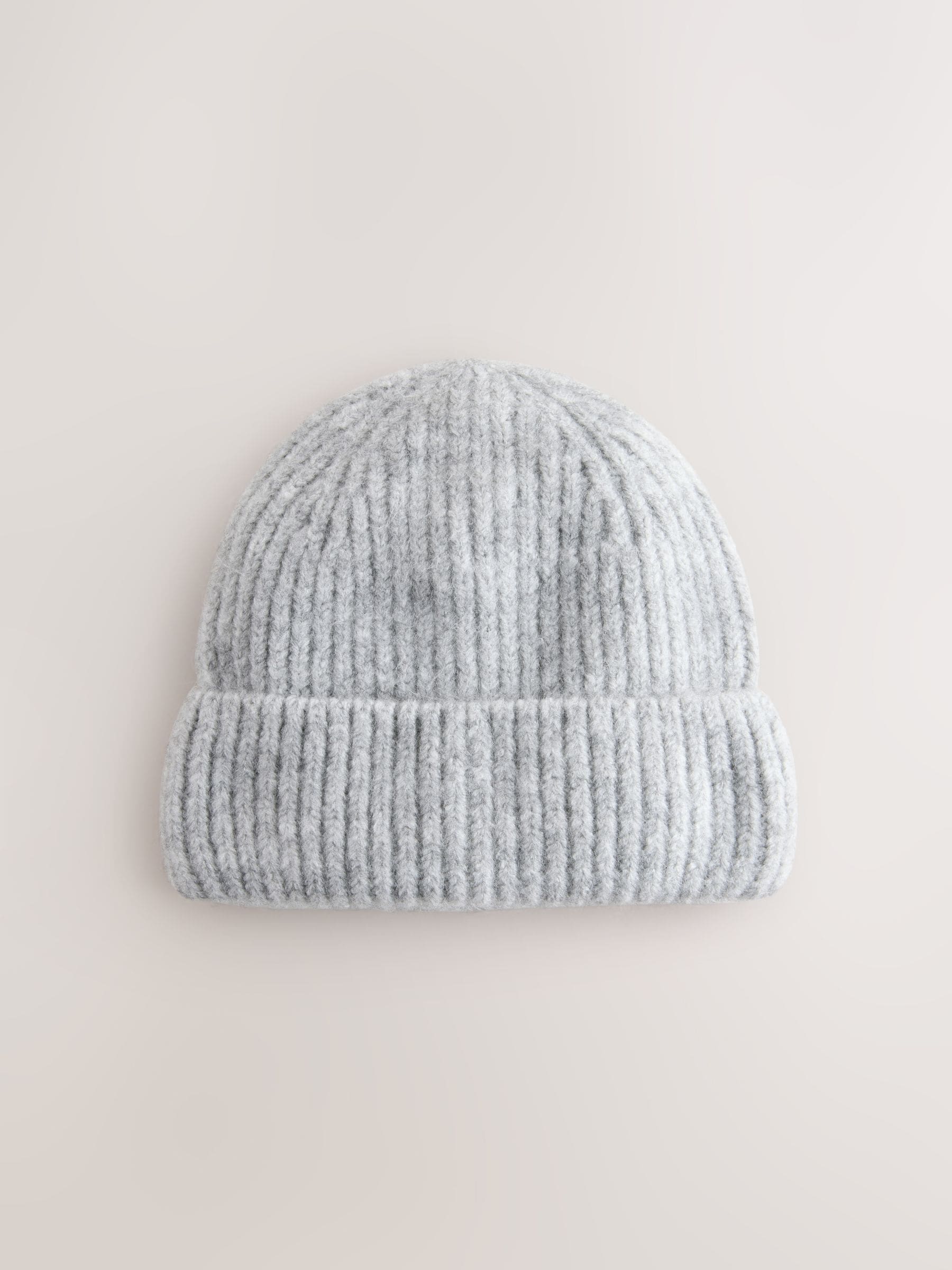 Grijs - Fluffy beanie-muts (1-16jr)
