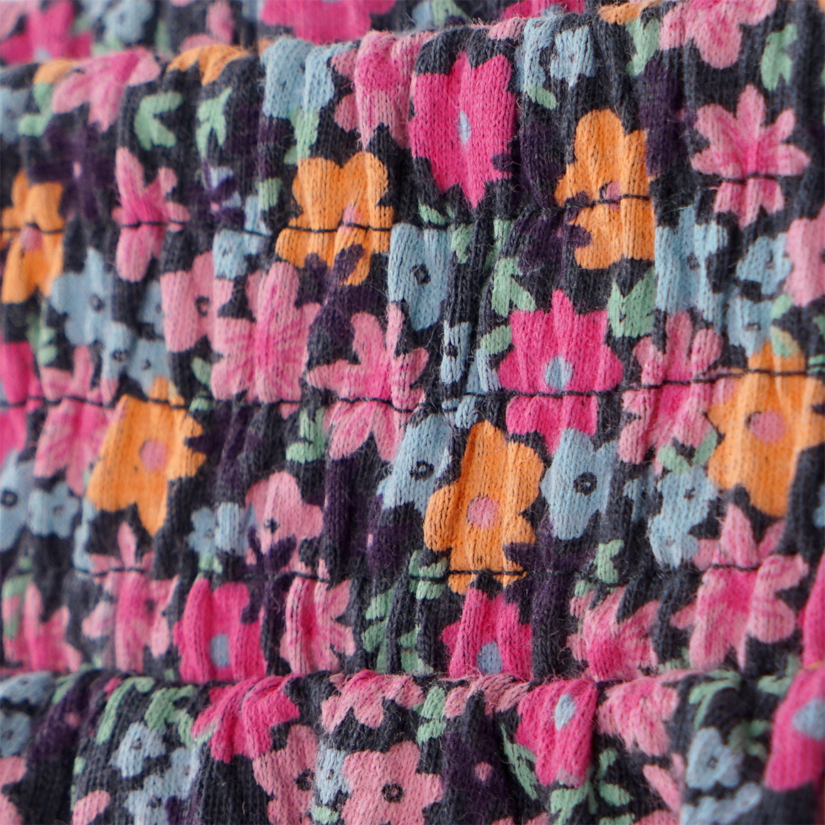 Yigga Mädchen Shorts mit Bio-Baumwolle dunkelgrau / pink / rosa