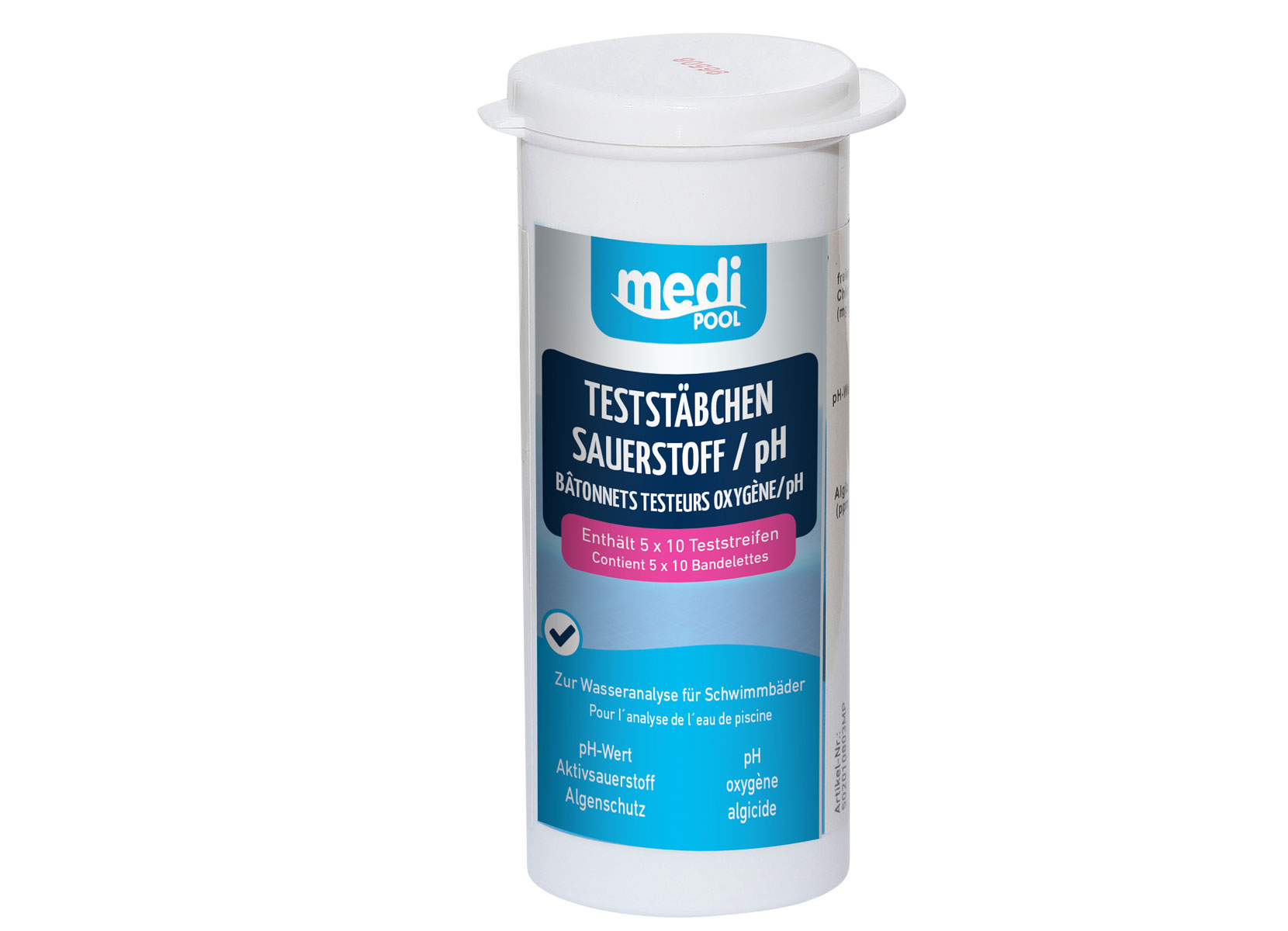 medi Pool Teststäbchen Sauerstoff 50 Stück